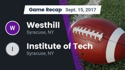 Recap: Westhill  vs. Institute of Tech  2017