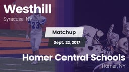 Matchup: Westhill vs. Homer Central Schools 2017