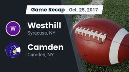 Recap: Westhill  vs. Camden  2017