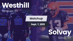 Matchup: Westhill vs. Solvay  2018