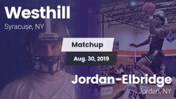 Matchup: Westhill vs. Jordan-Elbridge  2019