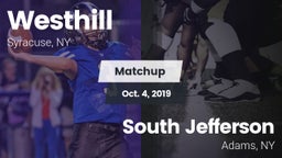 Matchup: Westhill vs. South Jefferson  2019
