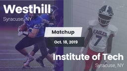 Matchup: Westhill vs. Institute of Tech  2019