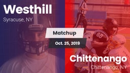 Matchup: Westhill vs. Chittenango  2019
