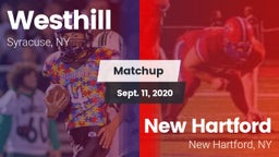 Matchup: Westhill vs. New Hartford  2020