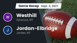 Recap: Westhill  vs. Jordan-Elbridge  2021