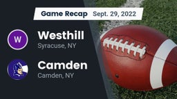 Recap: Westhill  vs. Camden  2022