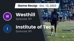 Recap: Westhill  vs. Institute of Tech  2023