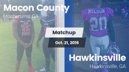 Matchup: Macon County vs. Hawkinsville  2016