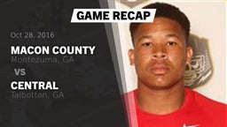 Recap: Macon County  vs. Central  2016