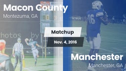 Matchup: Macon County vs. Manchester  2016