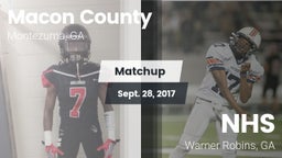 Matchup: Macon County vs. NHS 2017