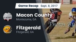 Recap: Macon County  vs. Fitzgerald  2017