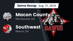 Recap: Macon County  vs. Southwest  2018