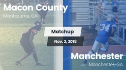 Matchup: Macon County vs. Manchester  2018