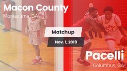 Matchup: Macon County vs. Pacelli  2019