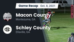 Recap: Macon County  vs. Schley County  2021