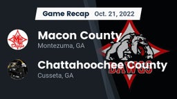 Recap: Macon County  vs. Chattahoochee County  2022