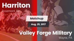 Matchup: Harriton  vs. Valley Forge Military  2017