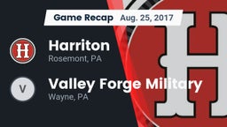Recap: Harriton  vs. Valley Forge Military  2017
