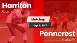 Matchup: Harriton  vs. Penncrest  2017