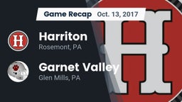 Recap: Harriton  vs. Garnet Valley  2017