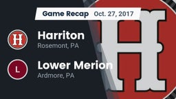 Recap: Harriton  vs. Lower Merion  2017