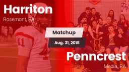 Matchup: Harriton  vs. Penncrest  2018