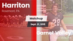Matchup: Harriton  vs. Garnet Valley  2018