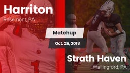 Matchup: Harriton  vs. Strath Haven  2018