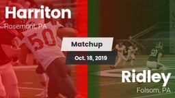 Matchup: Harriton  vs. Ridley  2019