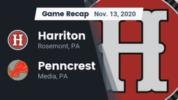 Recap: Harriton  vs. Penncrest  2020
