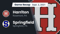 Recap: Harriton  vs. Springfield  2021