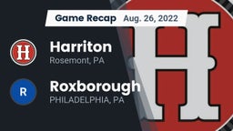 Recap: Harriton  vs. Roxborough  2022