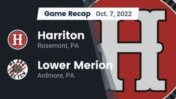 Recap: Harriton  vs. Lower Merion  2022