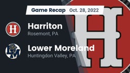Recap: Harriton  vs. Lower Moreland  2022