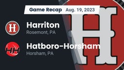 Recap: Harriton  vs. Hatboro-Horsham  2023