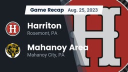 Recap: Harriton  vs. Mahanoy Area  2023