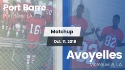 Matchup: Port Barre vs. Avoyelles  2019