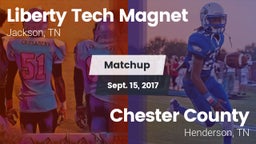 Matchup: Liberty Tech Magnet vs. Chester County  2017