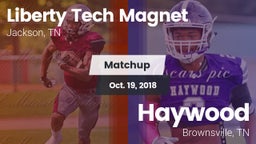 Matchup: Liberty Tech Magnet vs. Haywood  2018