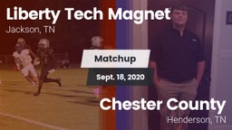 Matchup: Liberty Tech Magnet vs. Chester County  2020