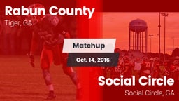 Matchup: Rabun County vs. Social Circle  2016