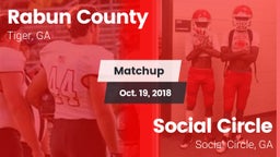Matchup: Rabun County vs. Social Circle  2018