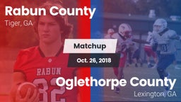 Matchup: Rabun County vs. Oglethorpe County  2018