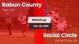 Matchup: Rabun County vs. Social Circle  2019