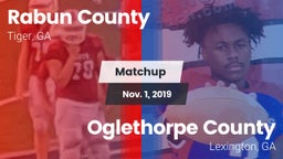 Matchup: Rabun County vs. Oglethorpe County  2019