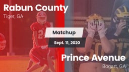 Matchup: Rabun County vs. Prince Avenue  2020