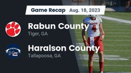 Recap: Rabun County  vs. Haralson County  2023