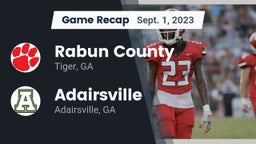 Recap: Rabun County  vs. Adairsville  2023